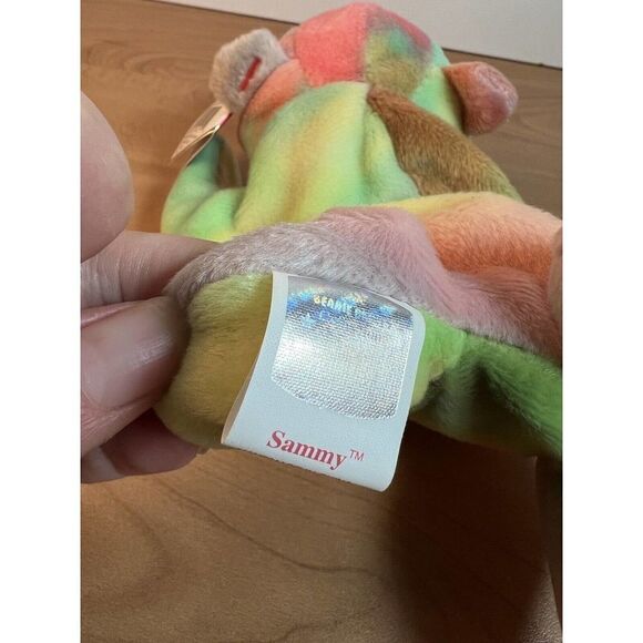 Ty Beanie Baby Sammy The Bear Collectible Plush Retired Vintage Original 1998 - Picture 7 of 10